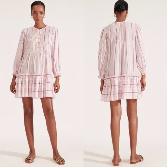 Veronica Beard Dresses & Skirts - Veronica Beard Tibbett Cover Up Dress Pink Size XL